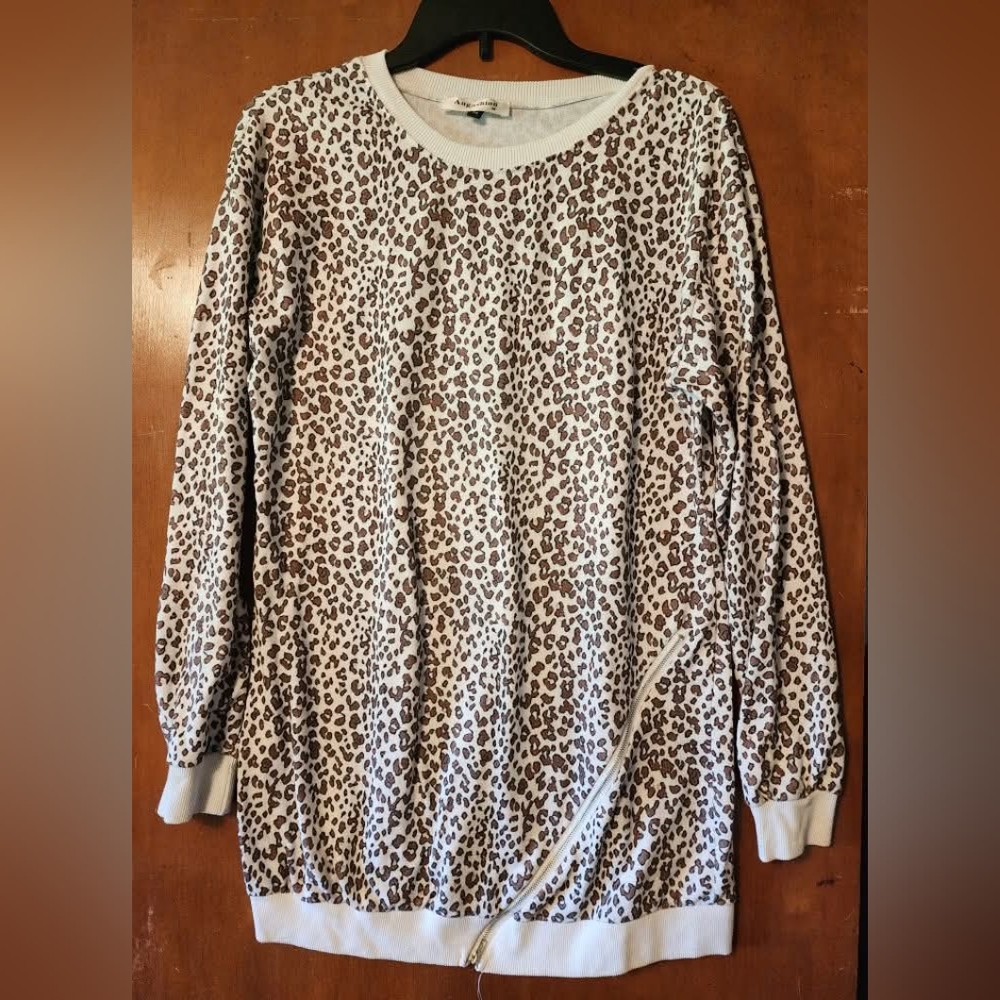 Leopard Print Women's Sweater